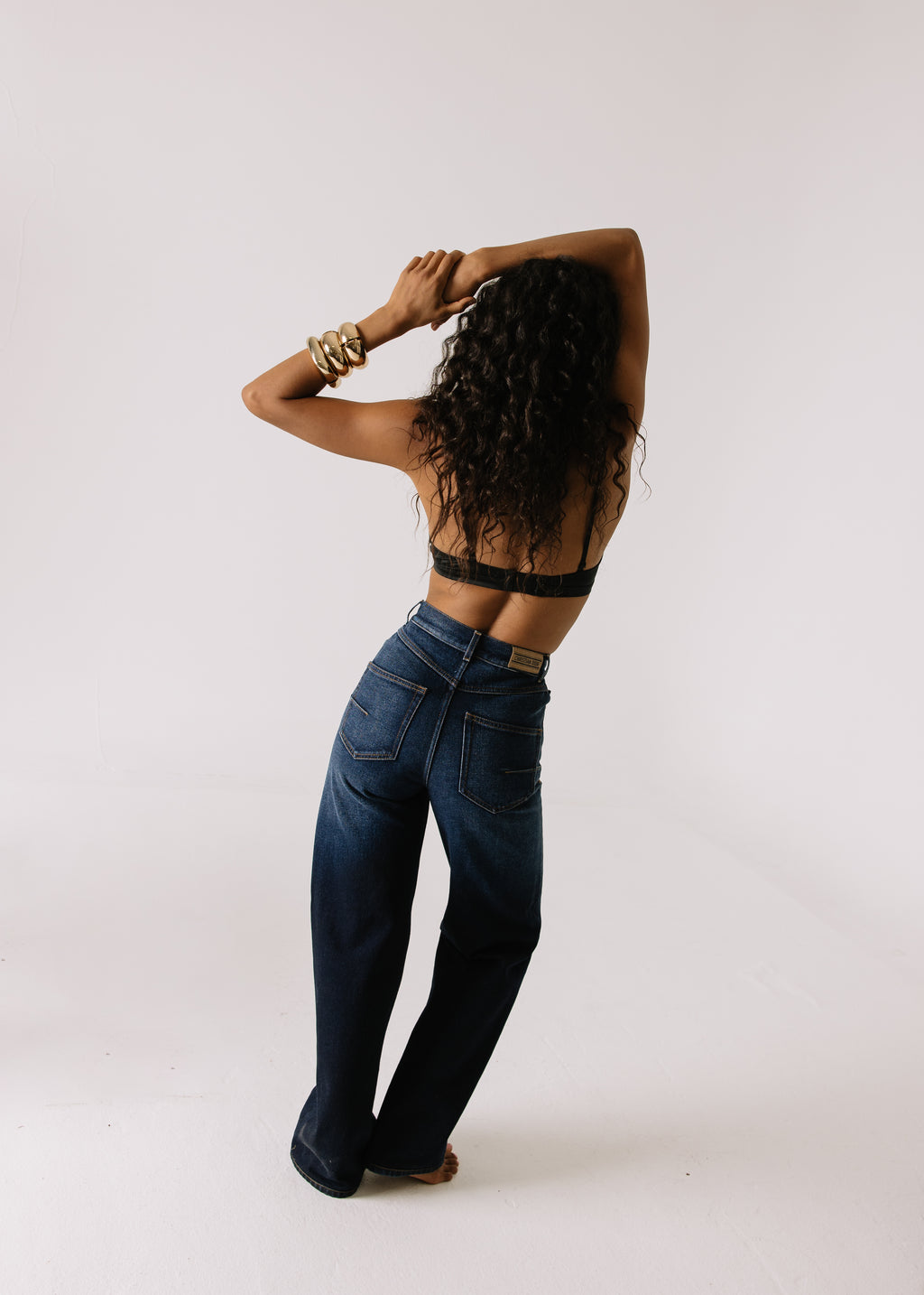 Christian Dior Wide Leg Denim Jeans