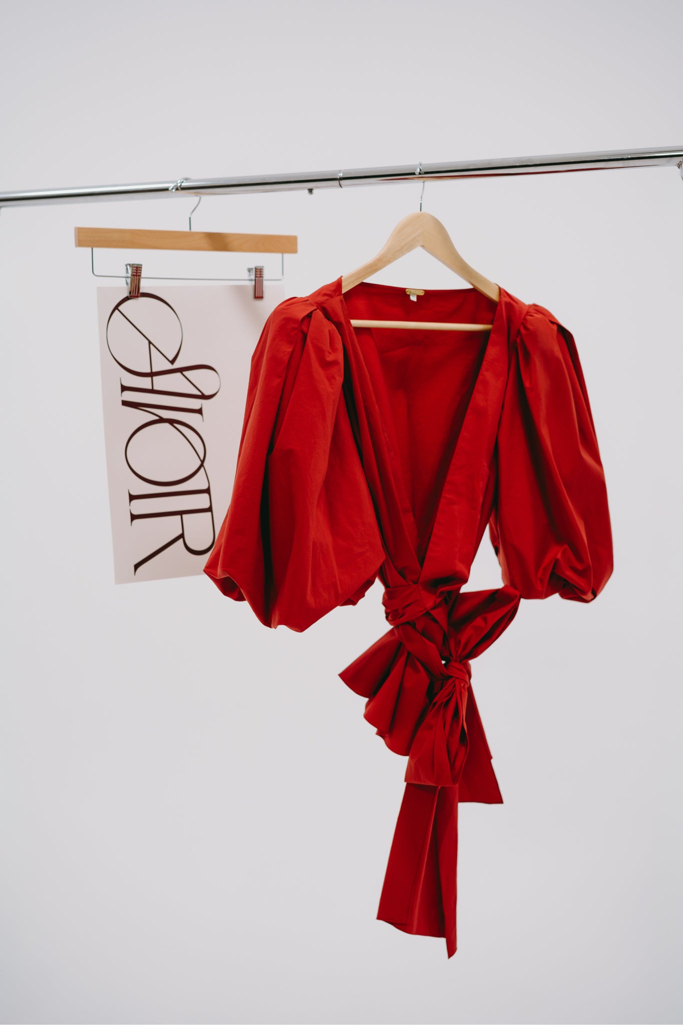 Johanna Ortiz Red Blouse
