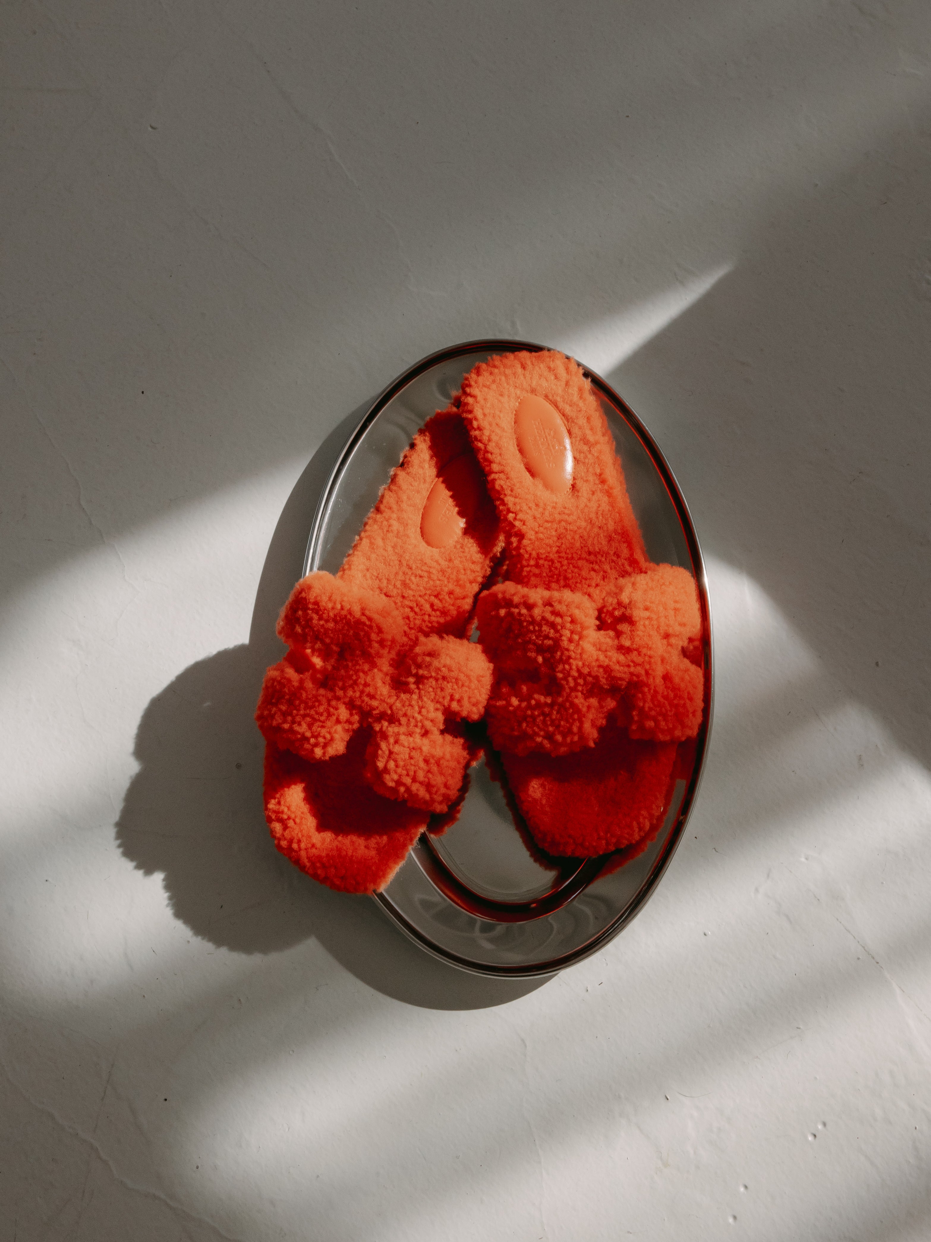 Hermes Oran Orange Sandals