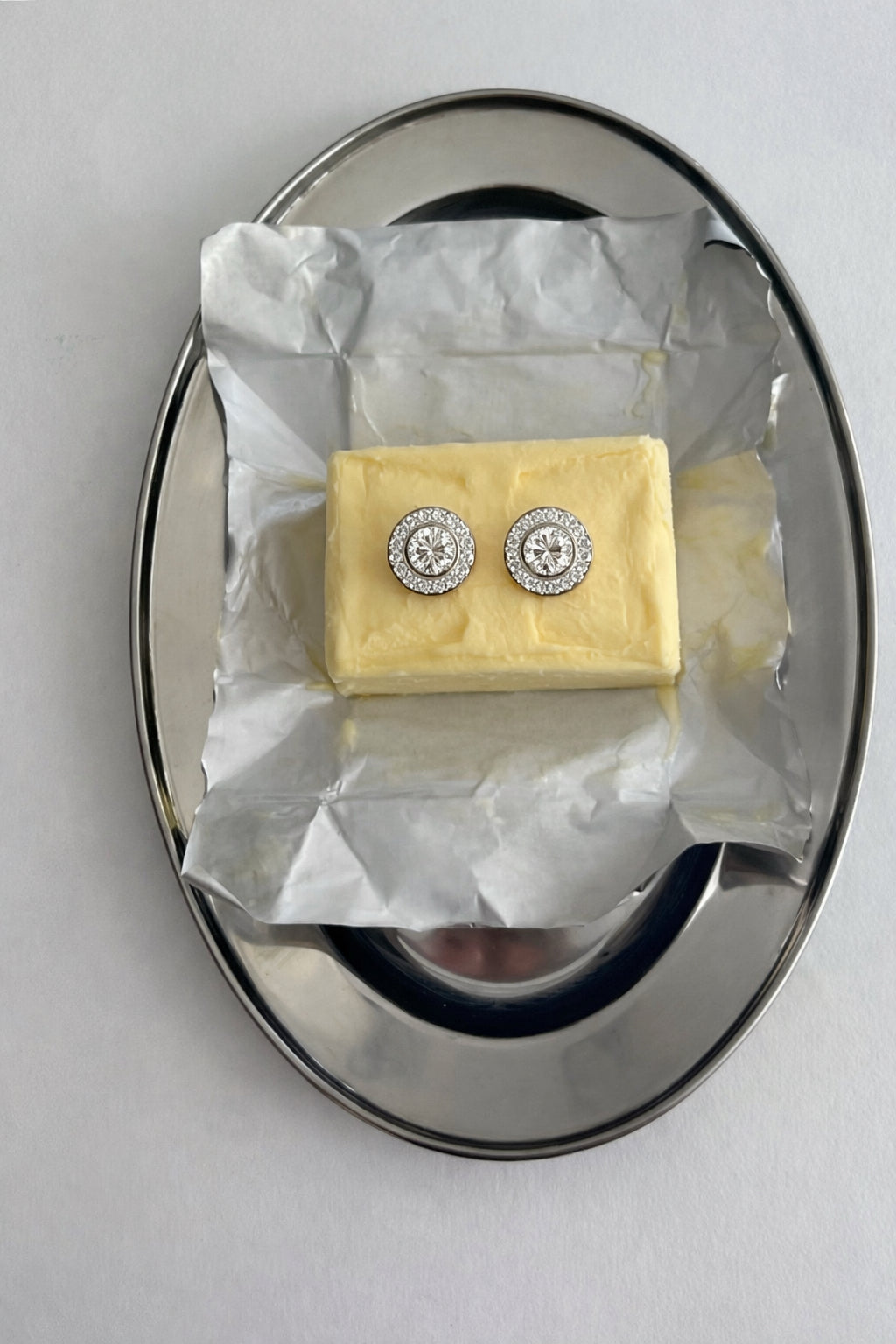 Cartier D'Amor Diamond Stud Earrings