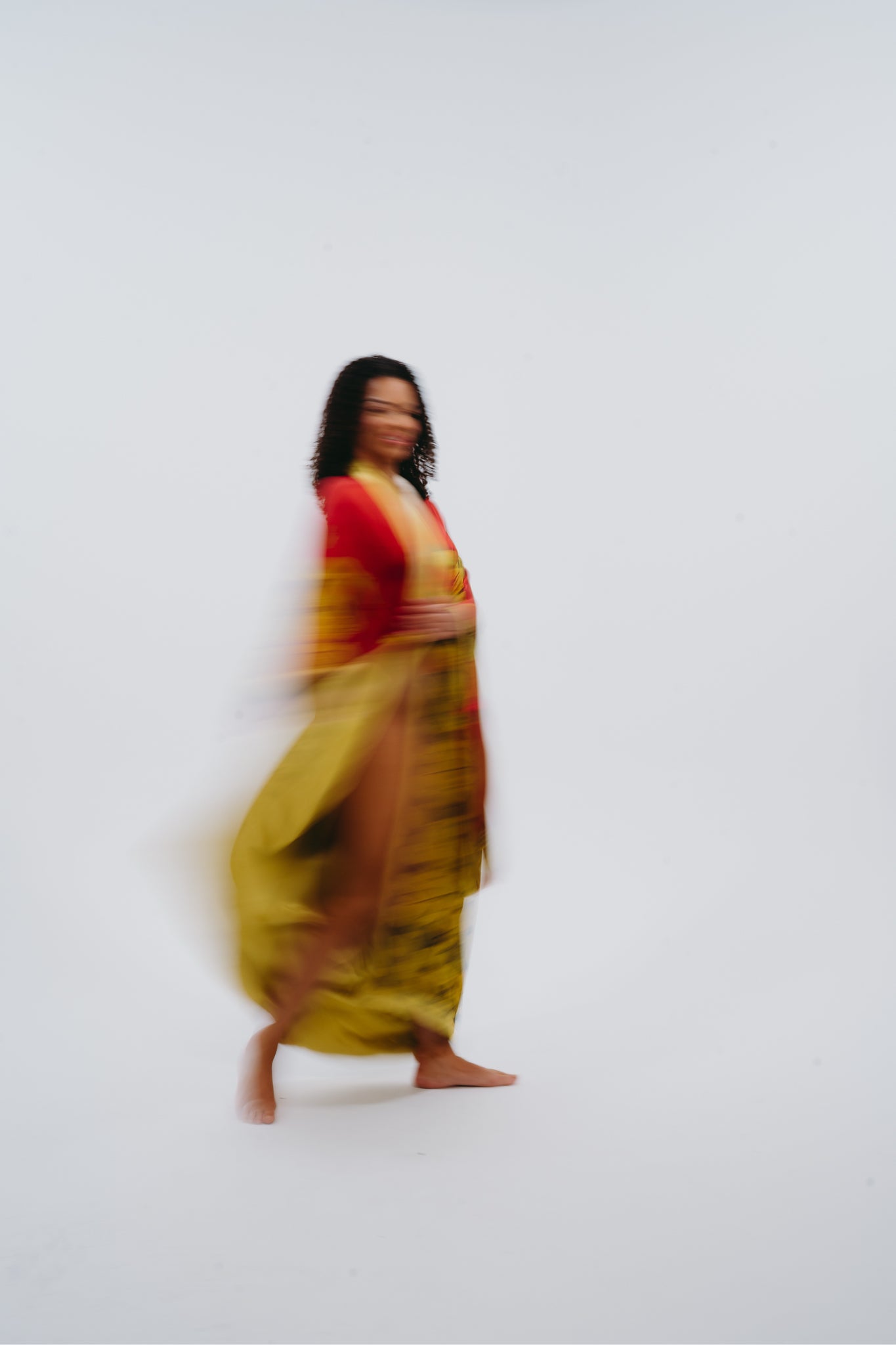 Gucci Multi-Color Floral Robe