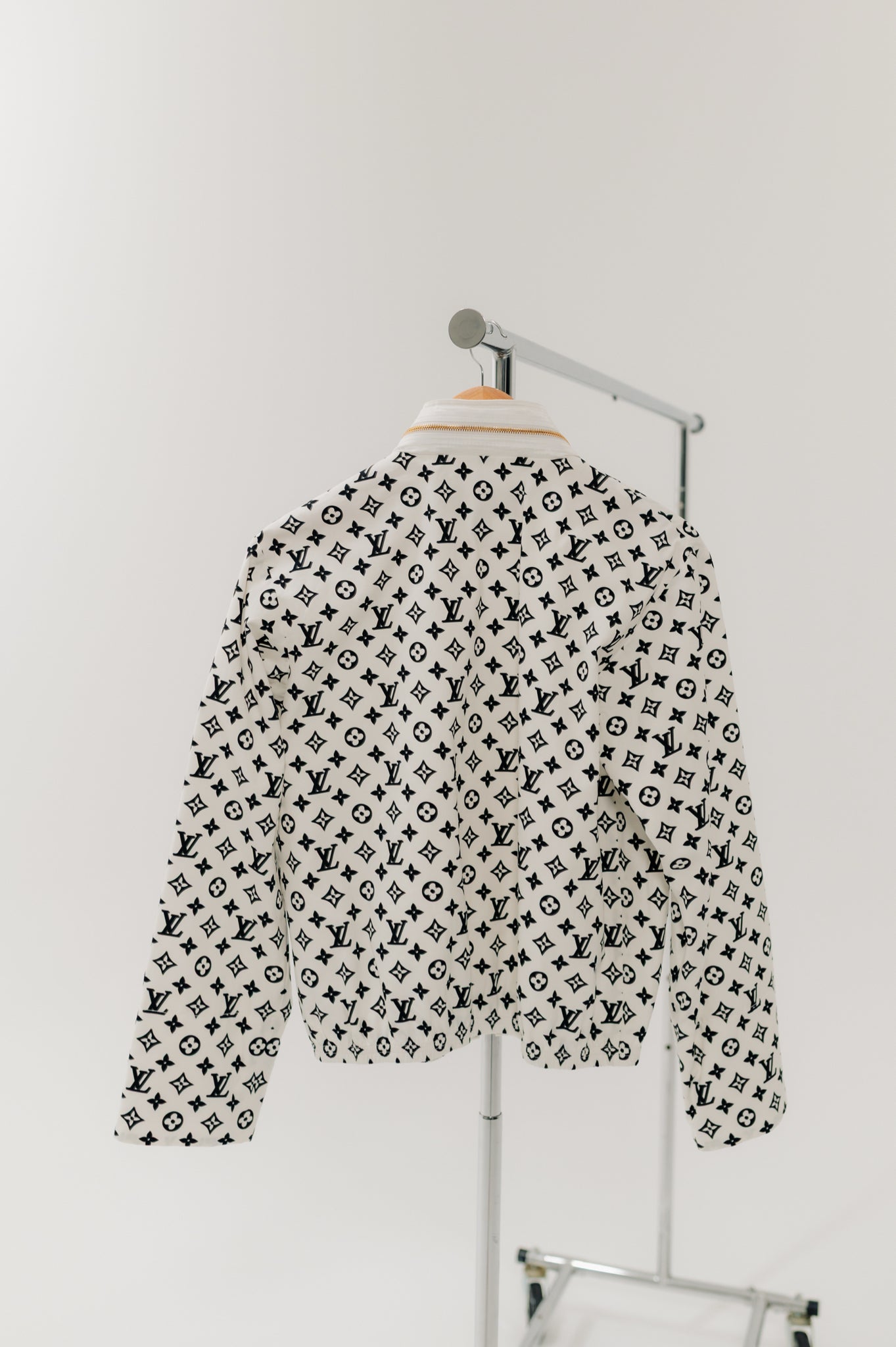 Louis Vuitton White Monogram Jacket