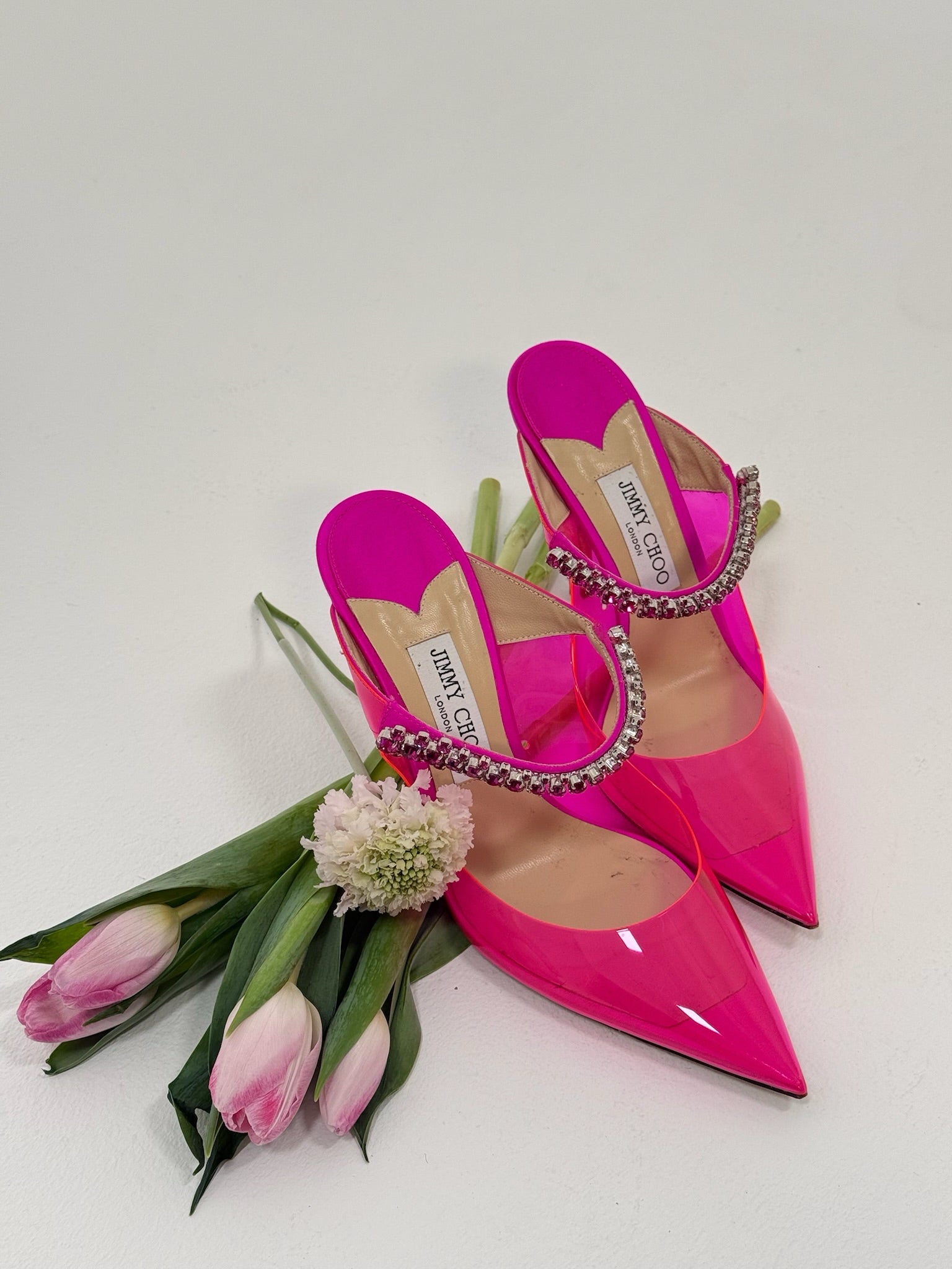 Jimmy Choo Hot Pink Heels