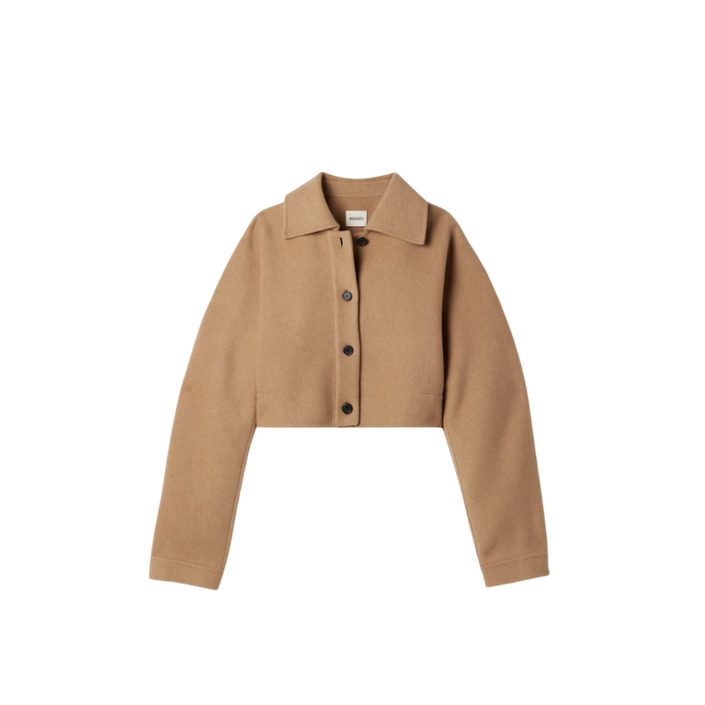 Khaite Sue Double Faced Wool Jacket 